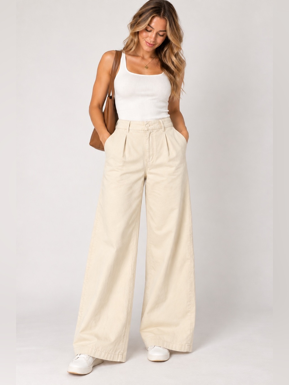 American Eagle AE Wide Leg Pants Women’s 10 Long